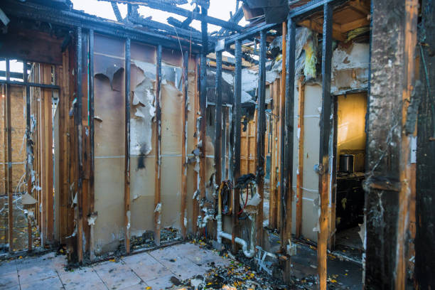 Professional Smoke Damage Removal technician working in Frederic, WI
